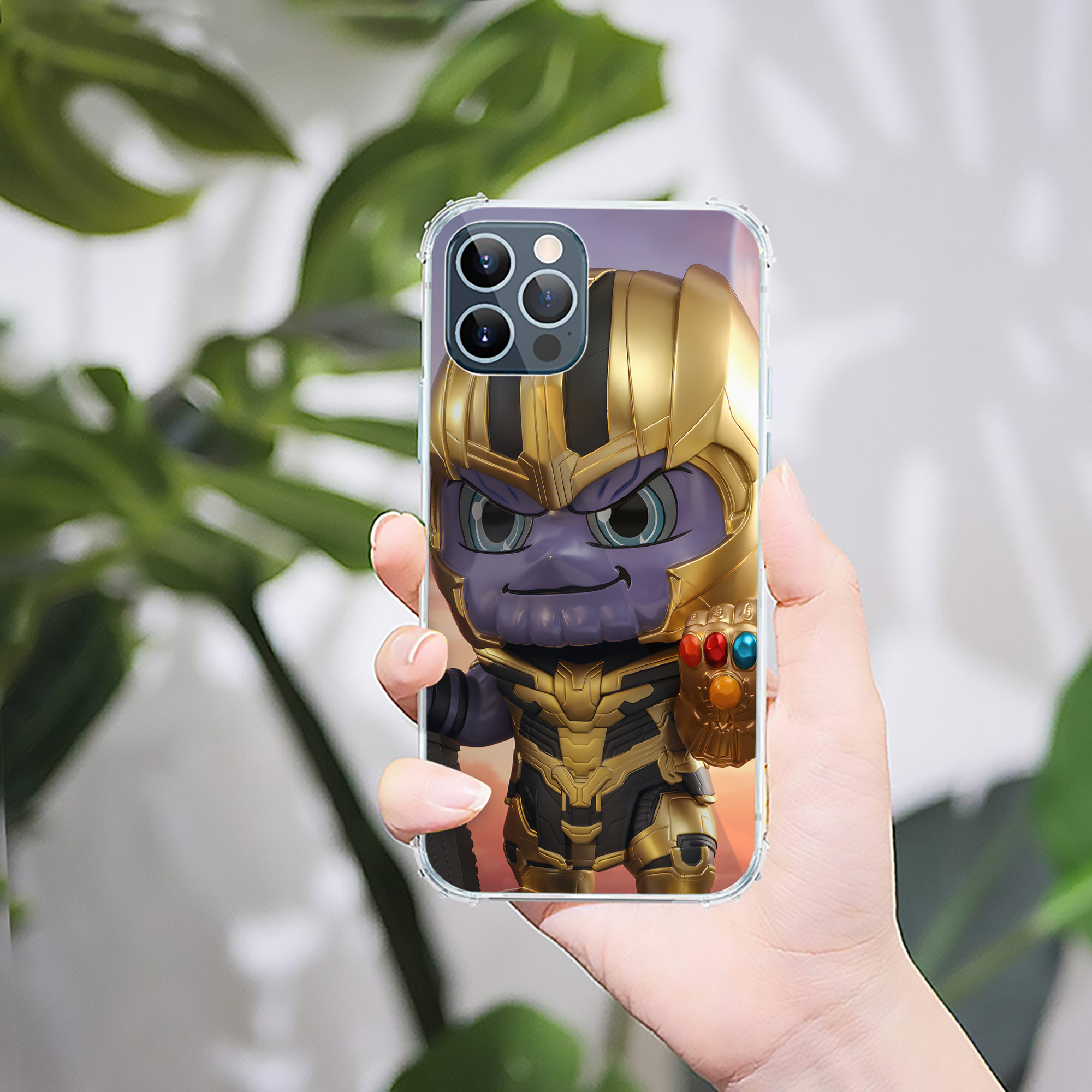（画像用） アベンジャーズ The Avengers 【iPhone 12シリーズ対応】透明スマホケース（クリアソフトケース）